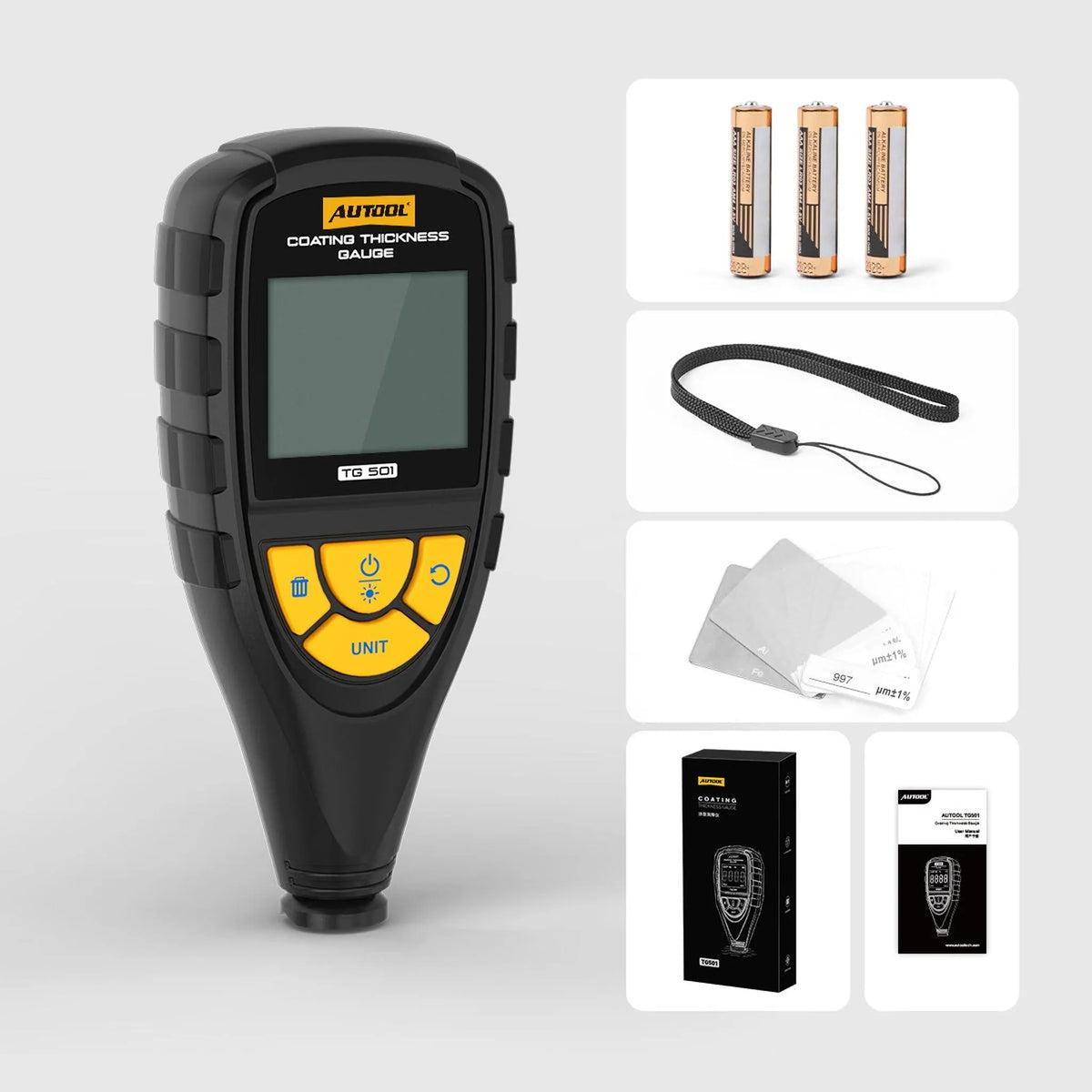 Autool TG501 | Pinnanpaksuusmittari