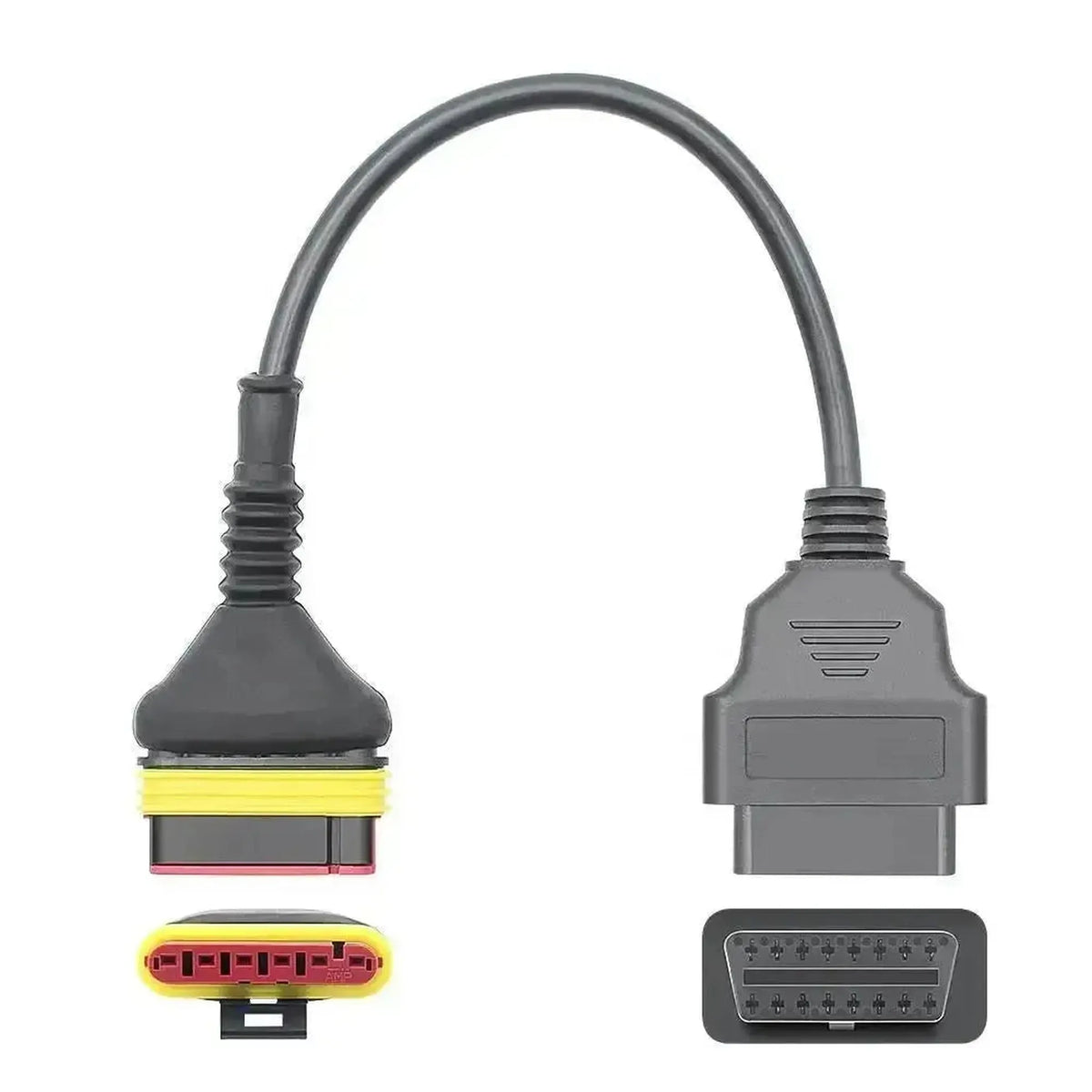 Benelli 6-nastainen OBD – 16-nastainen OBD2 -sovitinkaapeli | Moottoripyörä