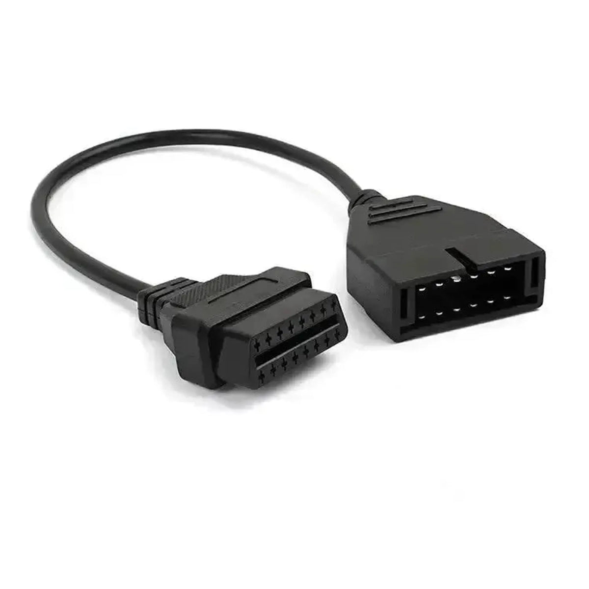 GM/Daewoo 12-pin OBD1 – 16-pin OBD2 -sovitin-kaapeli | Henkilöauto