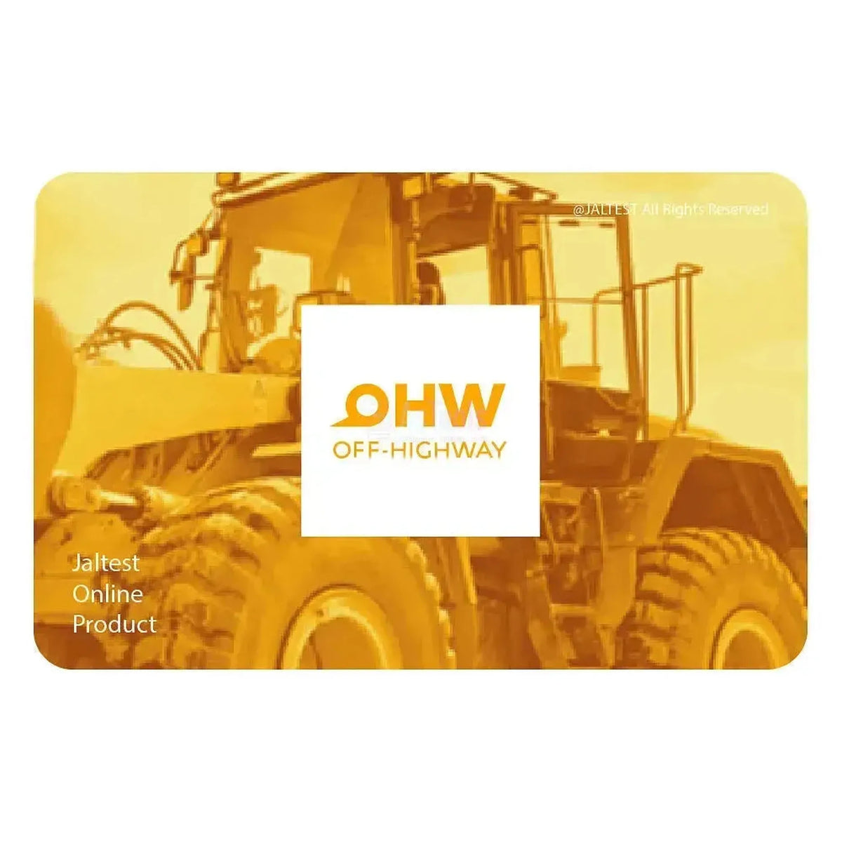 Jaltest (29308) | OHW (Off-Highway) | Ohjelmiston aktivointi