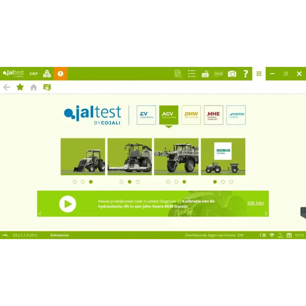Jaltest AGV (Agricultural) -diagnostiikkalaite