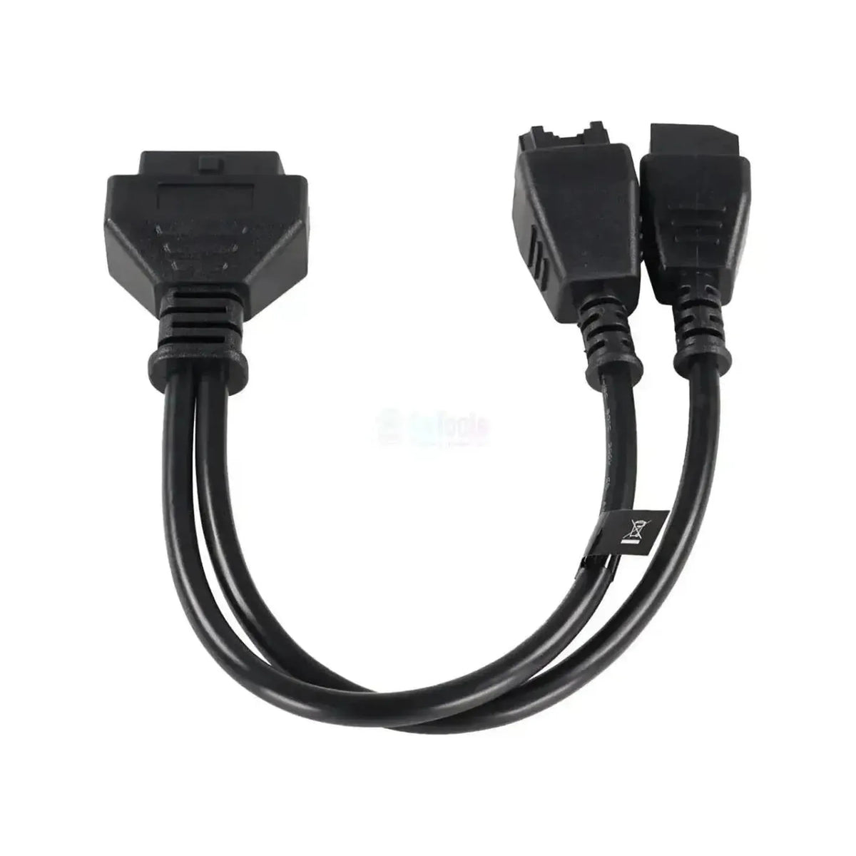 Jaltest (JDC406A) | FCA (SGW) 12+8-nastainen OBD - 16-nastainen OBD2-kaapeli | Auto