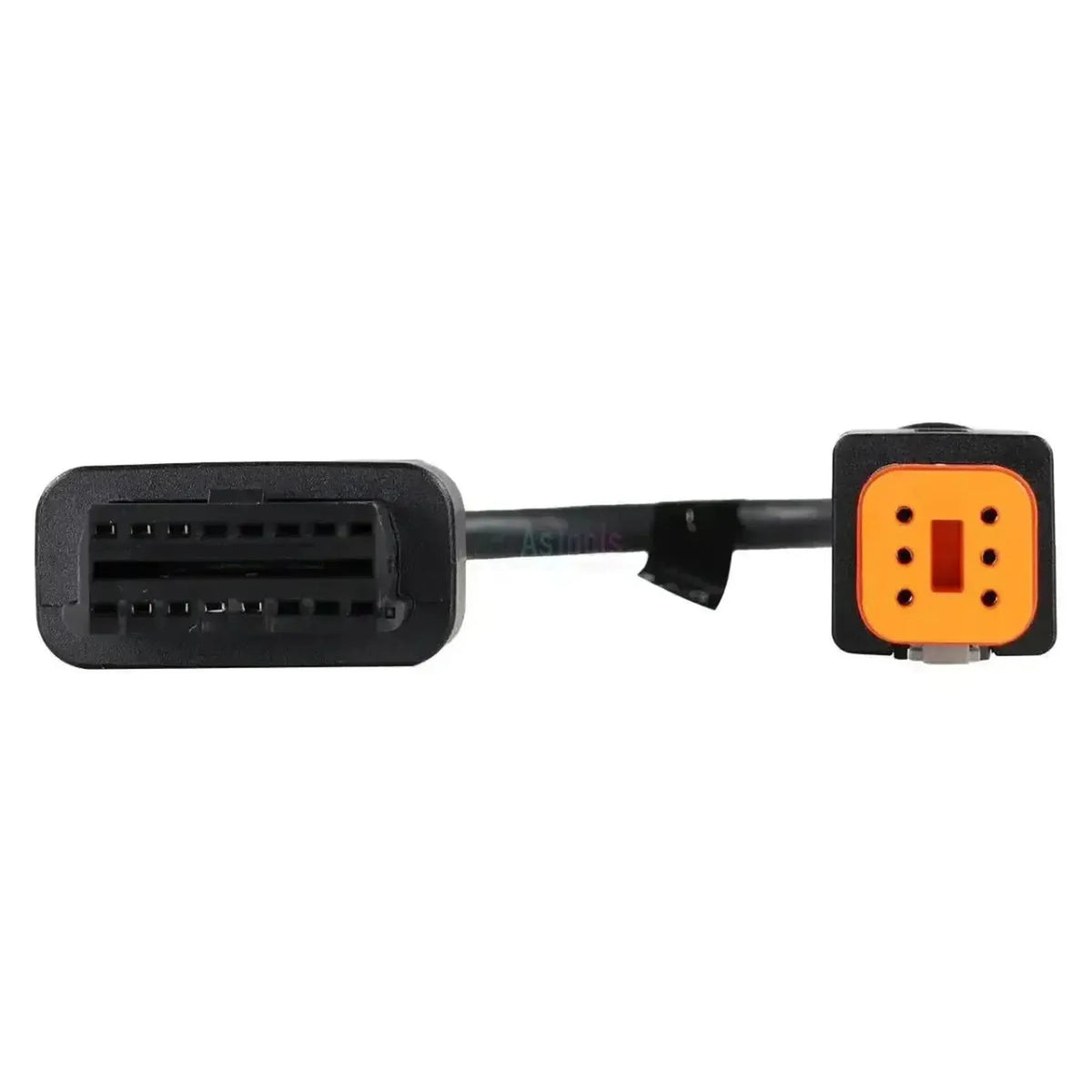 Jaltest (JDC527A) | Volvo Penta 6-nastainen OBD - 16-nastainen OBD2 -sovitinkaapeli | Polttomoottori