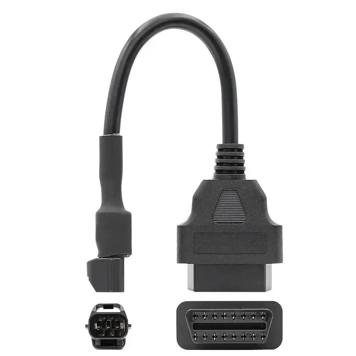 Kymco 3-pin OBD – 16-pin OBD2 -sovitinkaapeli | Skootterikaapeli