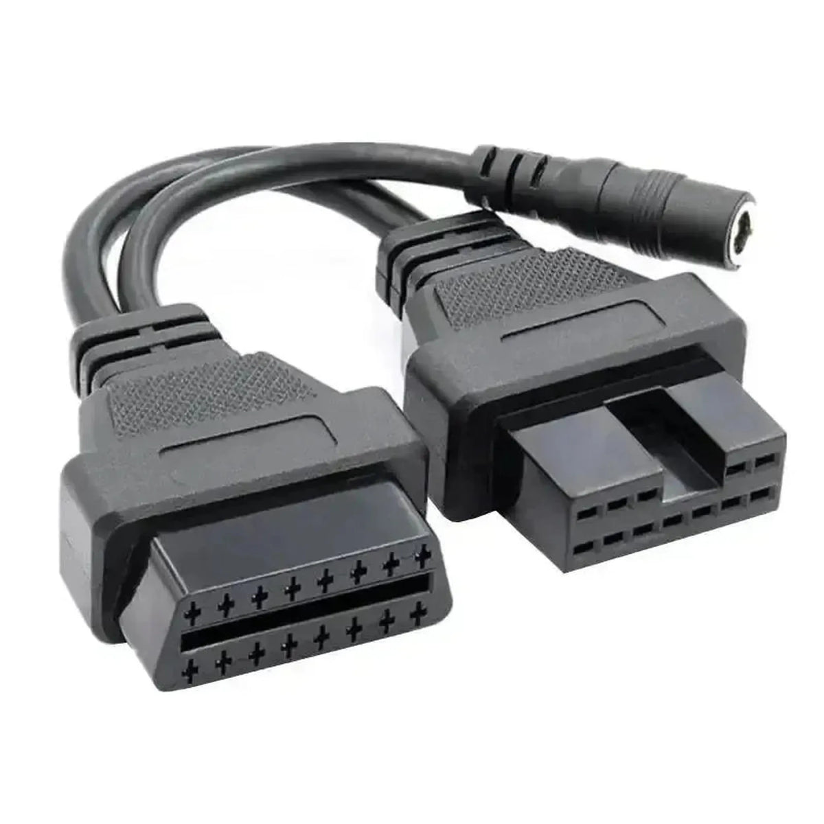 Mitsubishi/Hyundai 12-nastainen OBD1 – 16-nastainen OBD2 sovitin johto | Henkilöauto