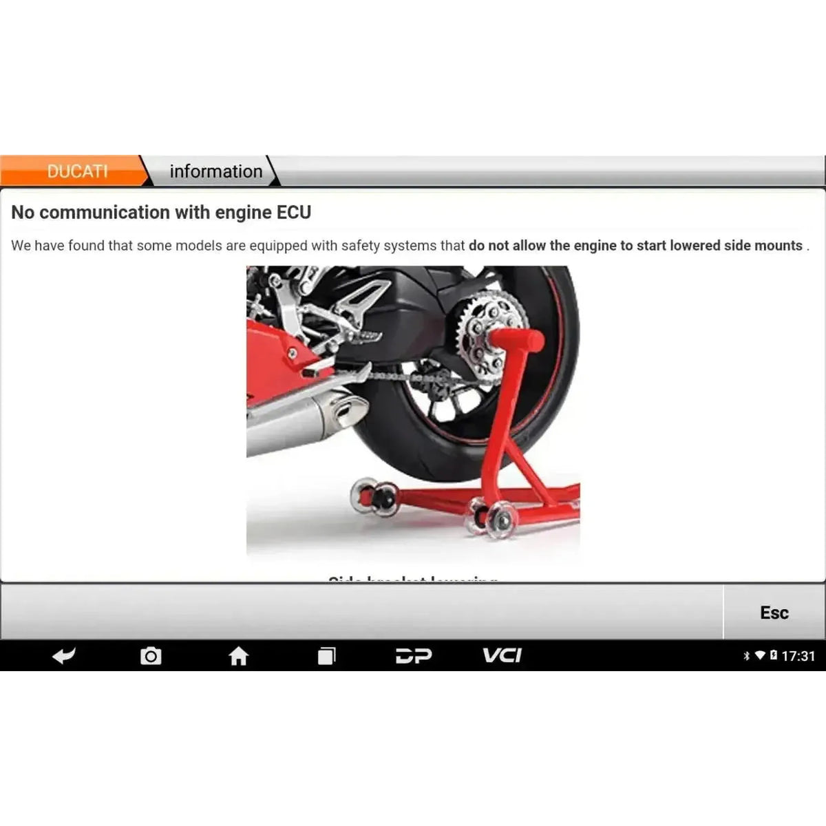 OBDSTAR IScan Ducati | Diagnostiikkalaite | Moottoripyörä