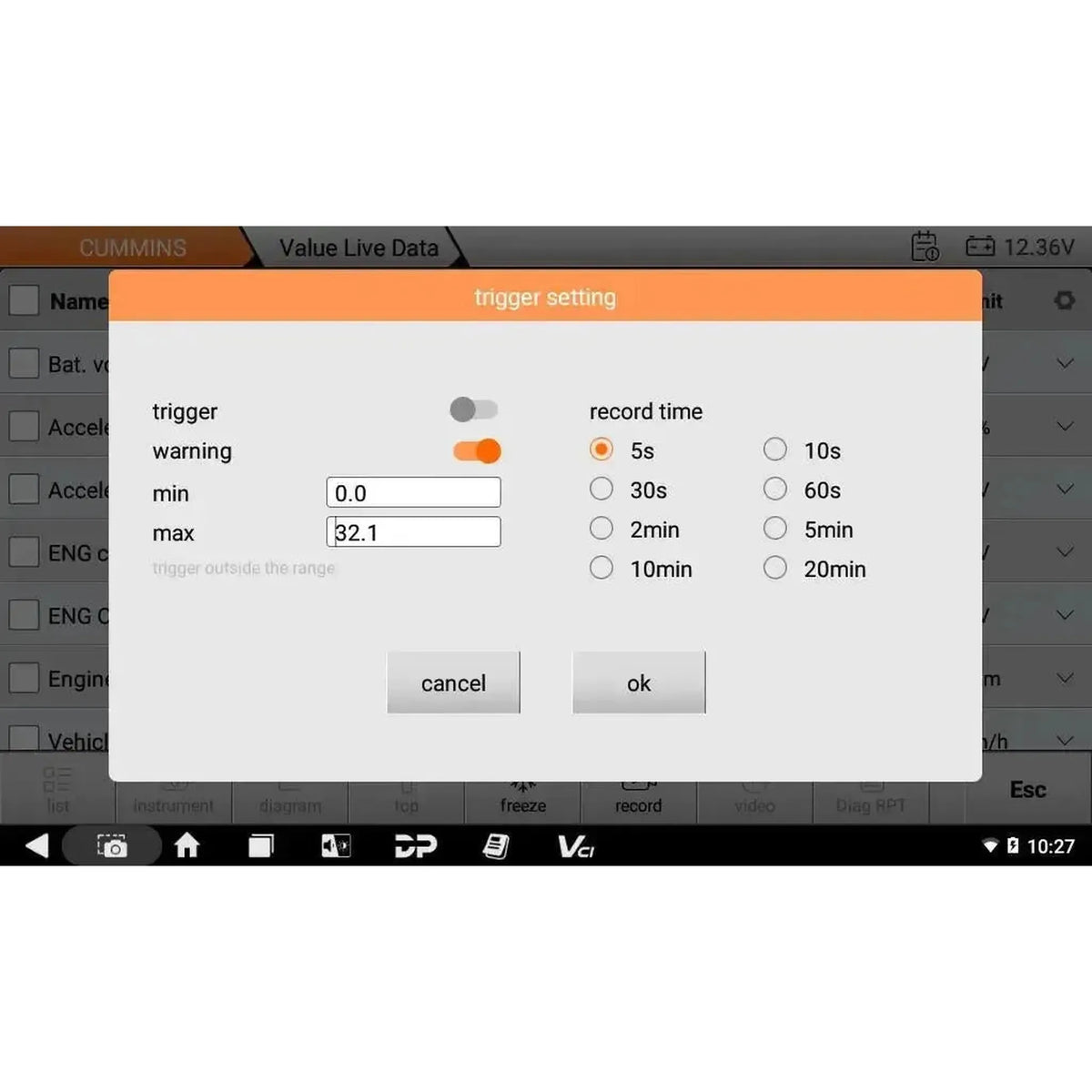 OBDSTAR IScan Pro Cummins (Marine) | Diagnostiikkalaite | Merimoottori