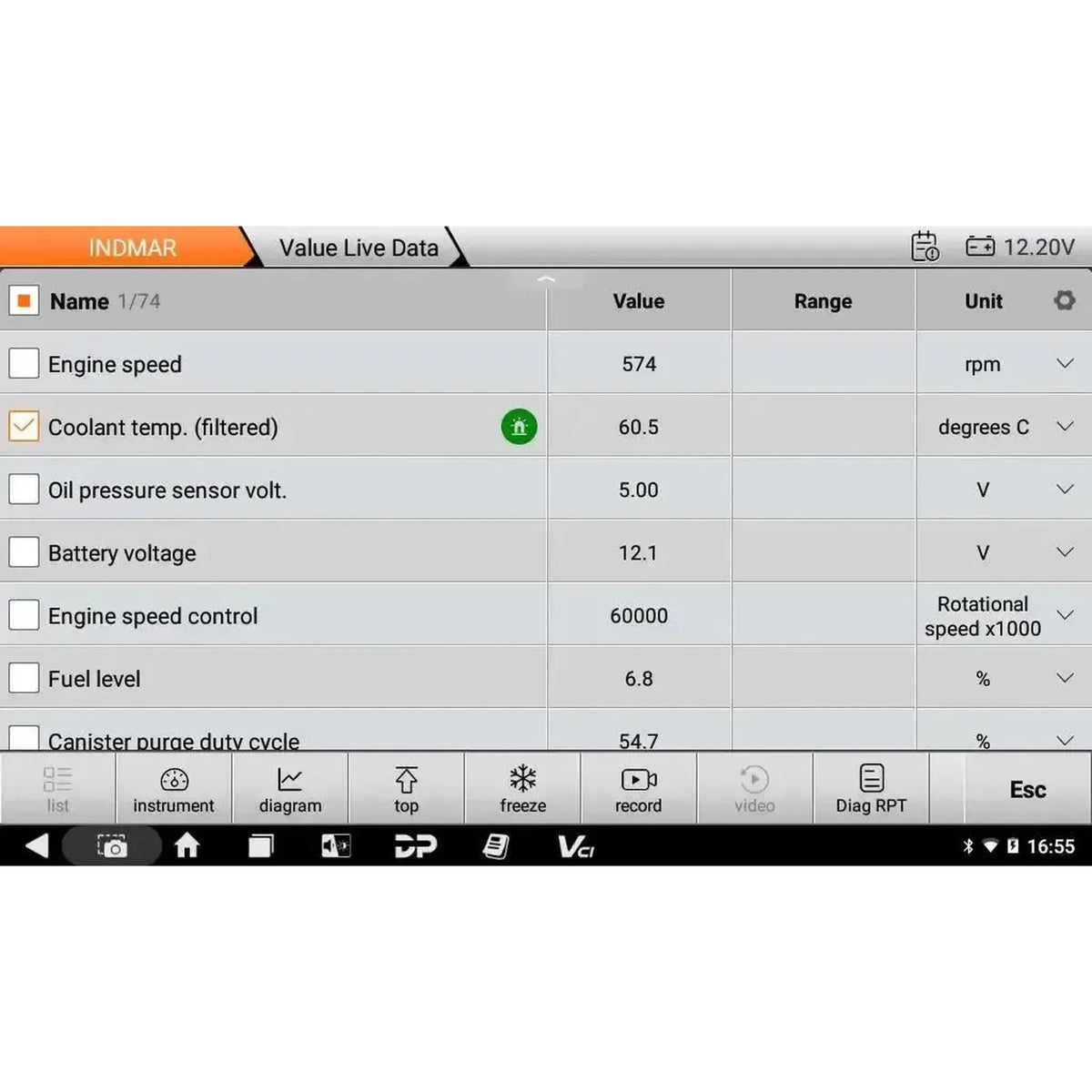 OBDSTAR IScan Pro Indmar (Marine) | Diagnostiikkatyökalu | Venemoottori