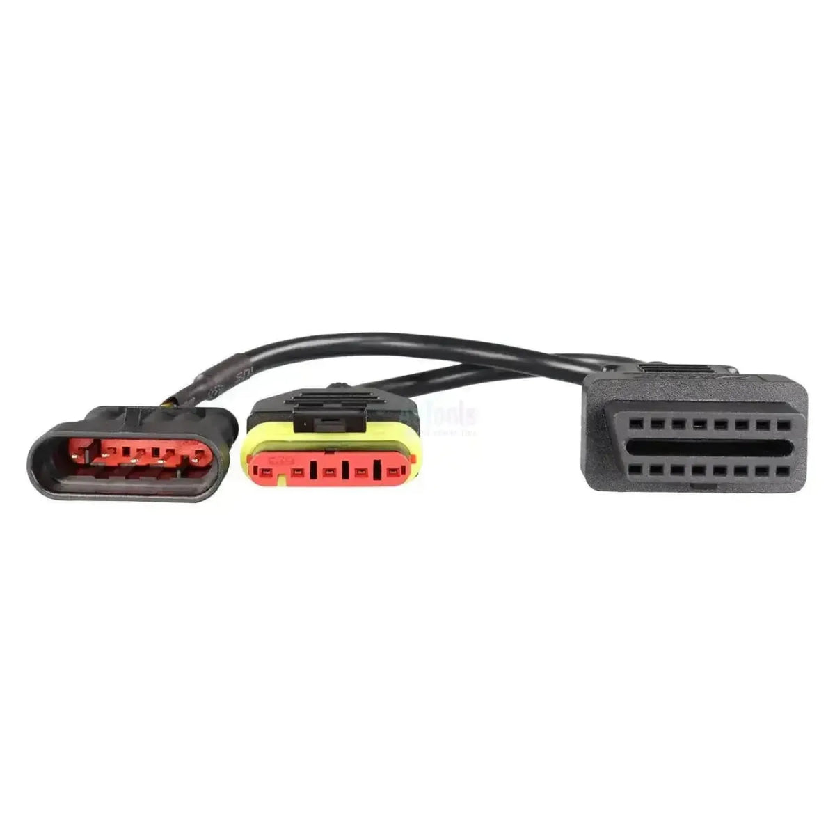 OBDSTAR (M047) | Vespa/Moto Guzzi 5+5-pins OBD – 16-pins OBD2 -sovitinkaapeli | Moottoripyörä