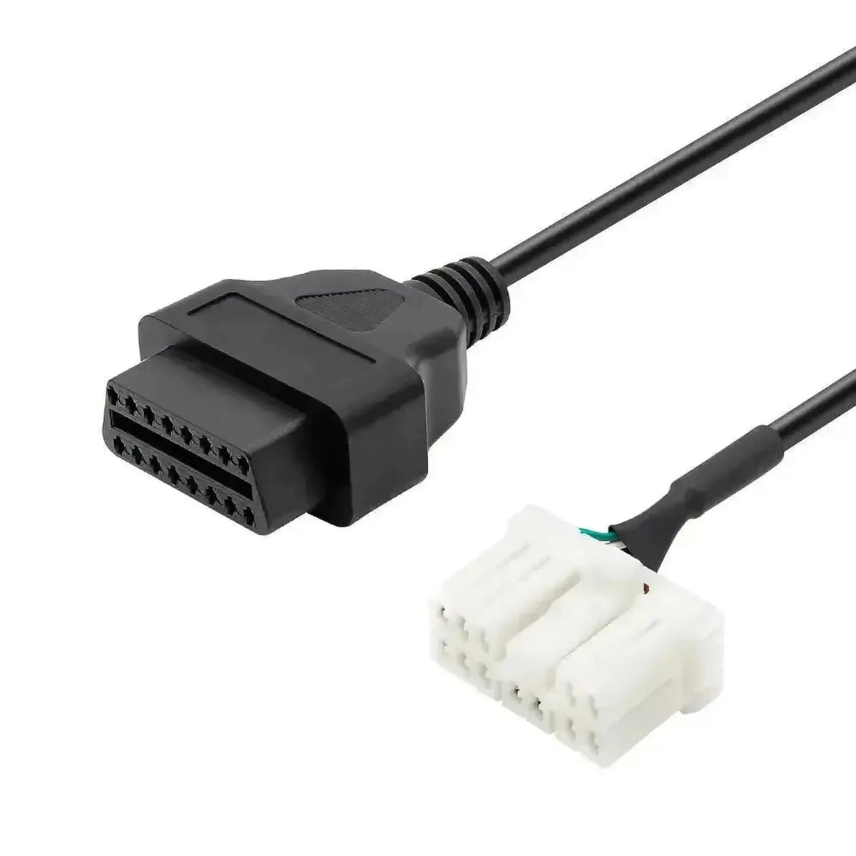 Tesla 12-pins OBD – 16-pins OBD2 -sovitinkaapeli | Henkilöauto