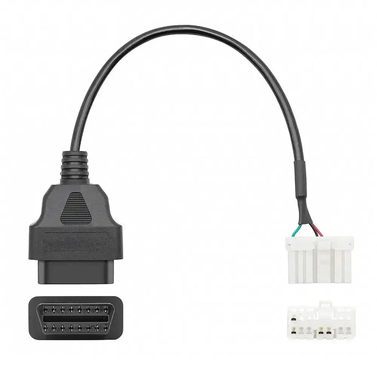 Tesla 12-pins OBD – 16-pins OBD2 -sovitinkaapeli | Henkilöauto