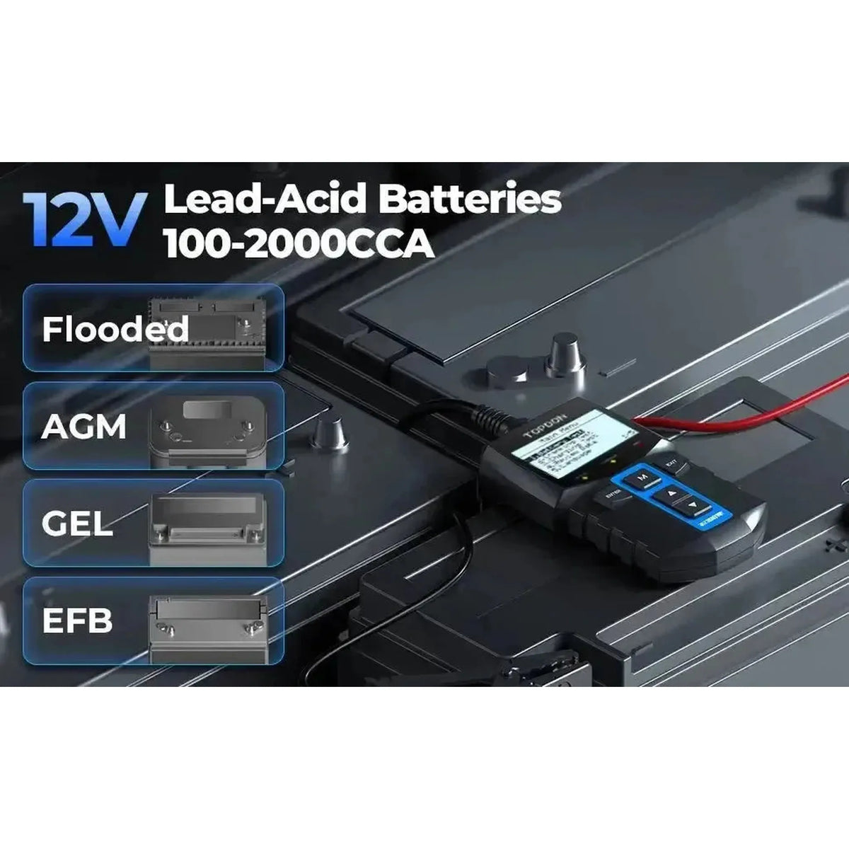Topdon BT100W | Akkutesteri