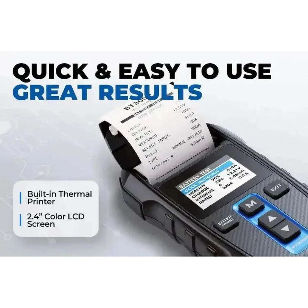 Topdon BT300P | Akkutesteri