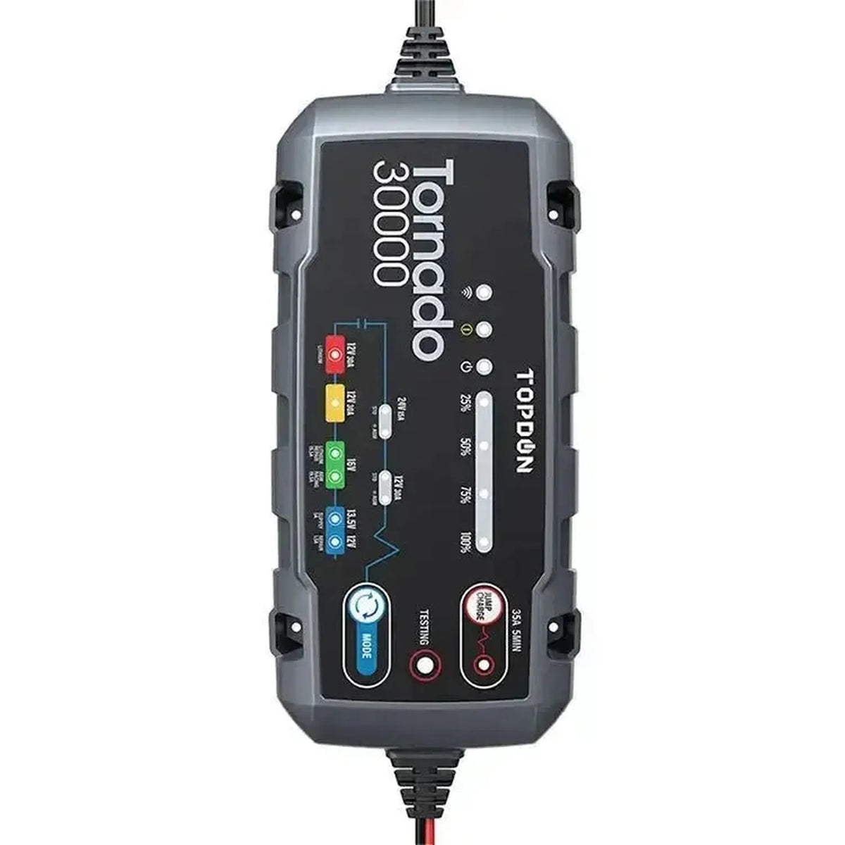 Topdon Tornado T30000 | Akkulaturi
