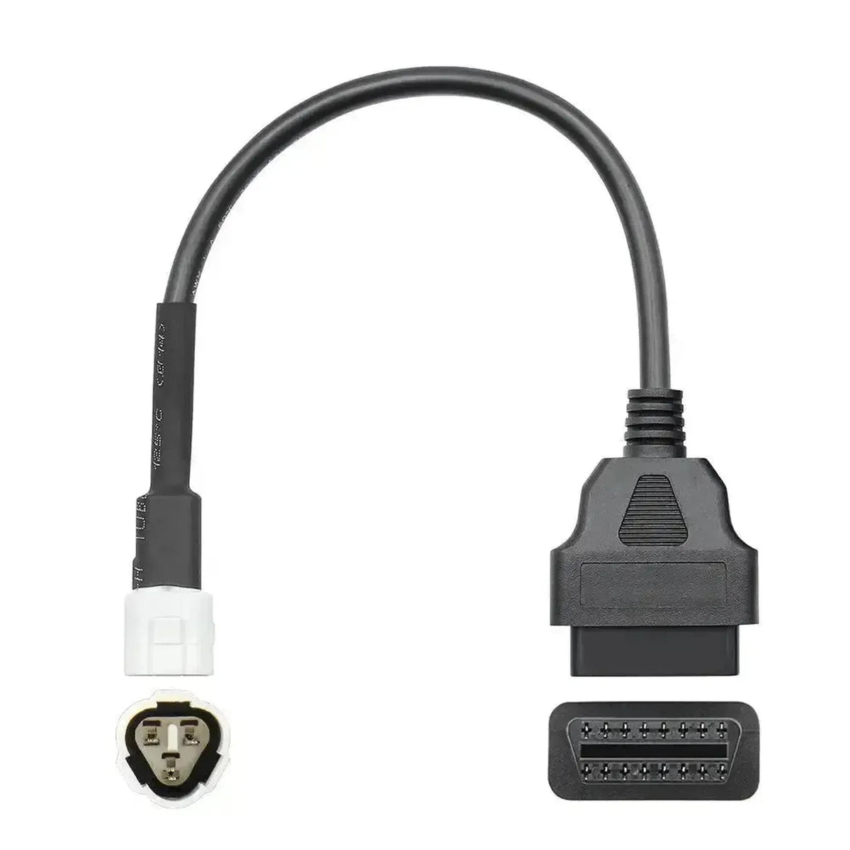 Yamaha 3-pin OBD – 16-pin OBD2 -sovitinkaapeli | Moottoripyörä