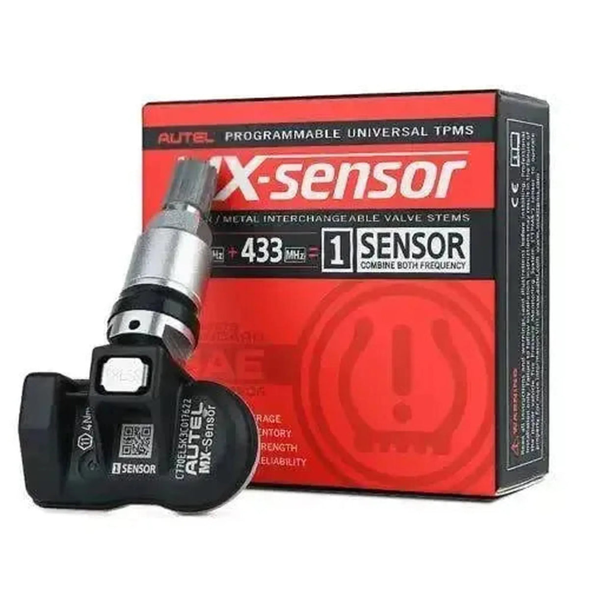 Autel MX-Sensor 315MHz+433MHz (Aluminium) | TPMS-sensori (Press-in)