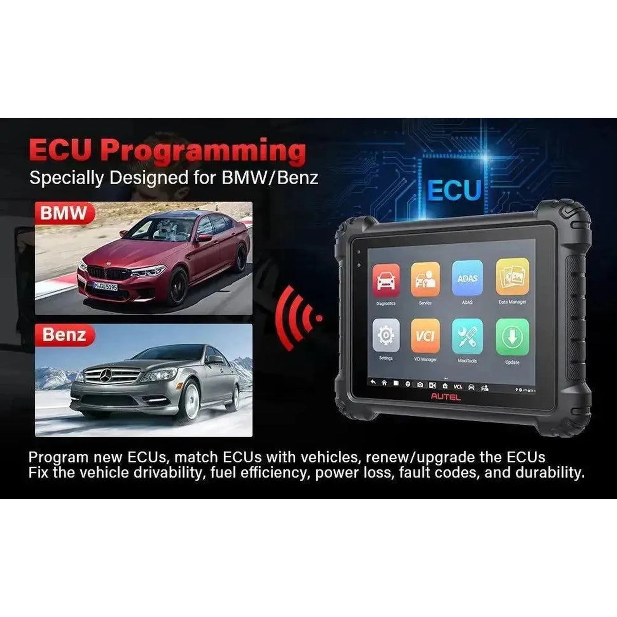 Autel MaxiCom Ultra Lite | Diagnostiikkalaite | Auto