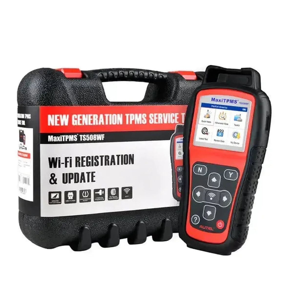 Autel MaxiTPMS TS508WF | TPMS-ohjelmoija | Auto