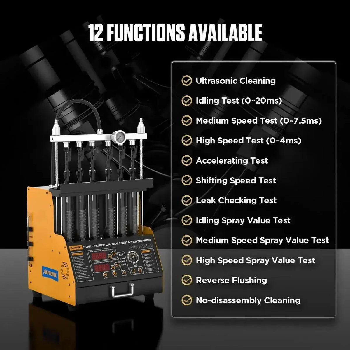 Autool CT400 | Injektoritestauslaite