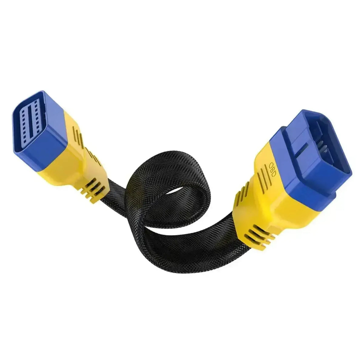 Autool (MOC263) | 16-nastainen OBD2-nylonijatkokaapeli (30 cm) | Liitäntä