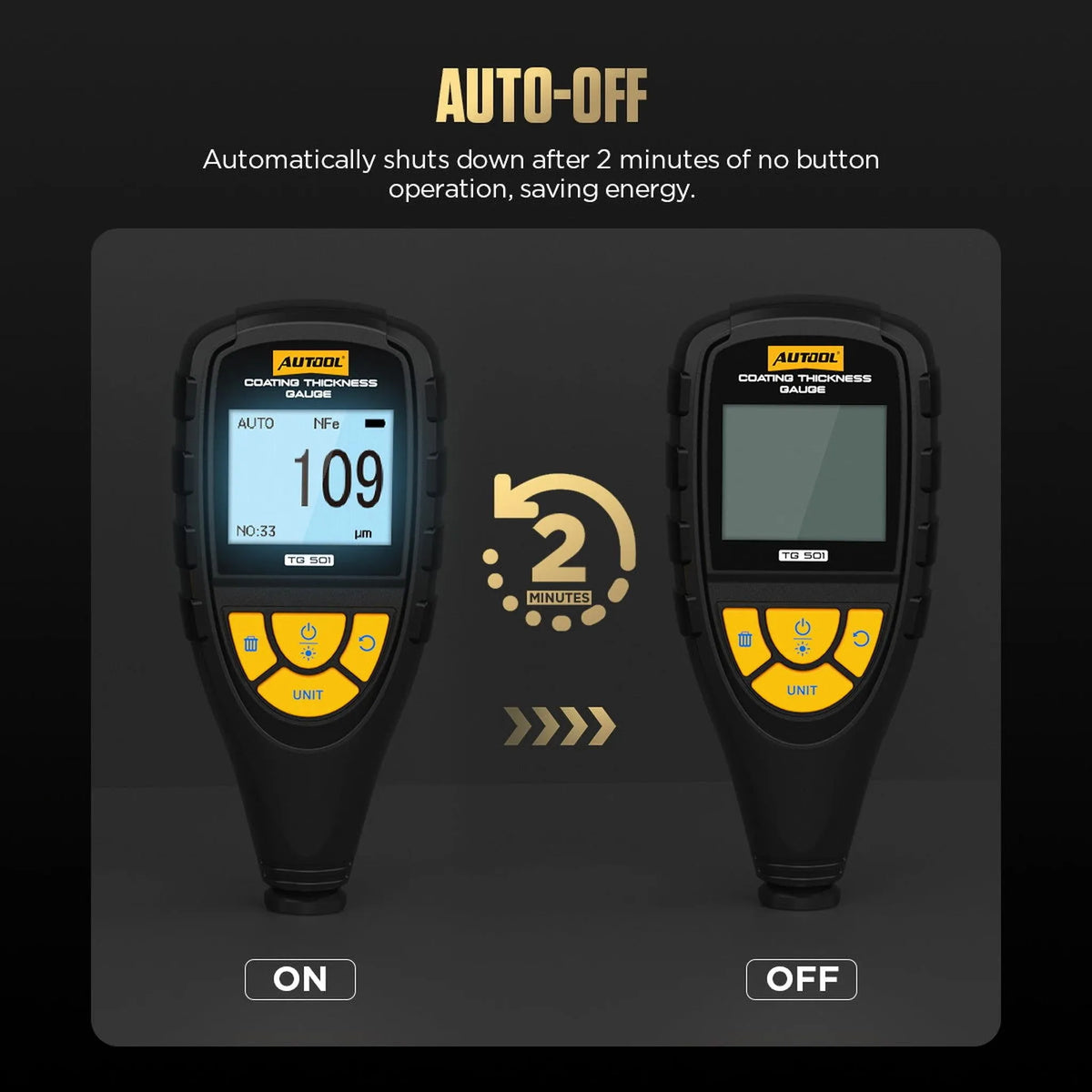 Autool TG501 | Pinnanpaksuusmittari