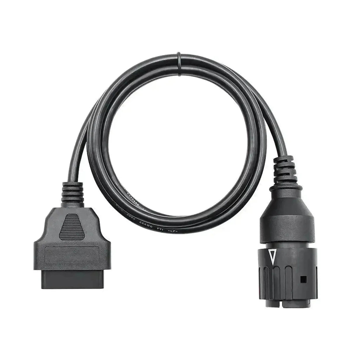 BMW 10-nastainen OBD – 16-nastainen OBD2 -sovitinkaapeli | Moottoripyörä