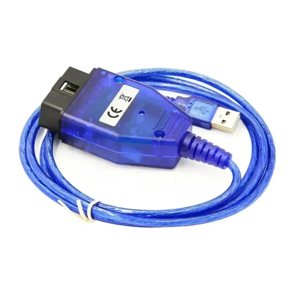 BMW K+DCAN OBD2 - USB (Switch) | Liitäntäkaapeli (Sininen)