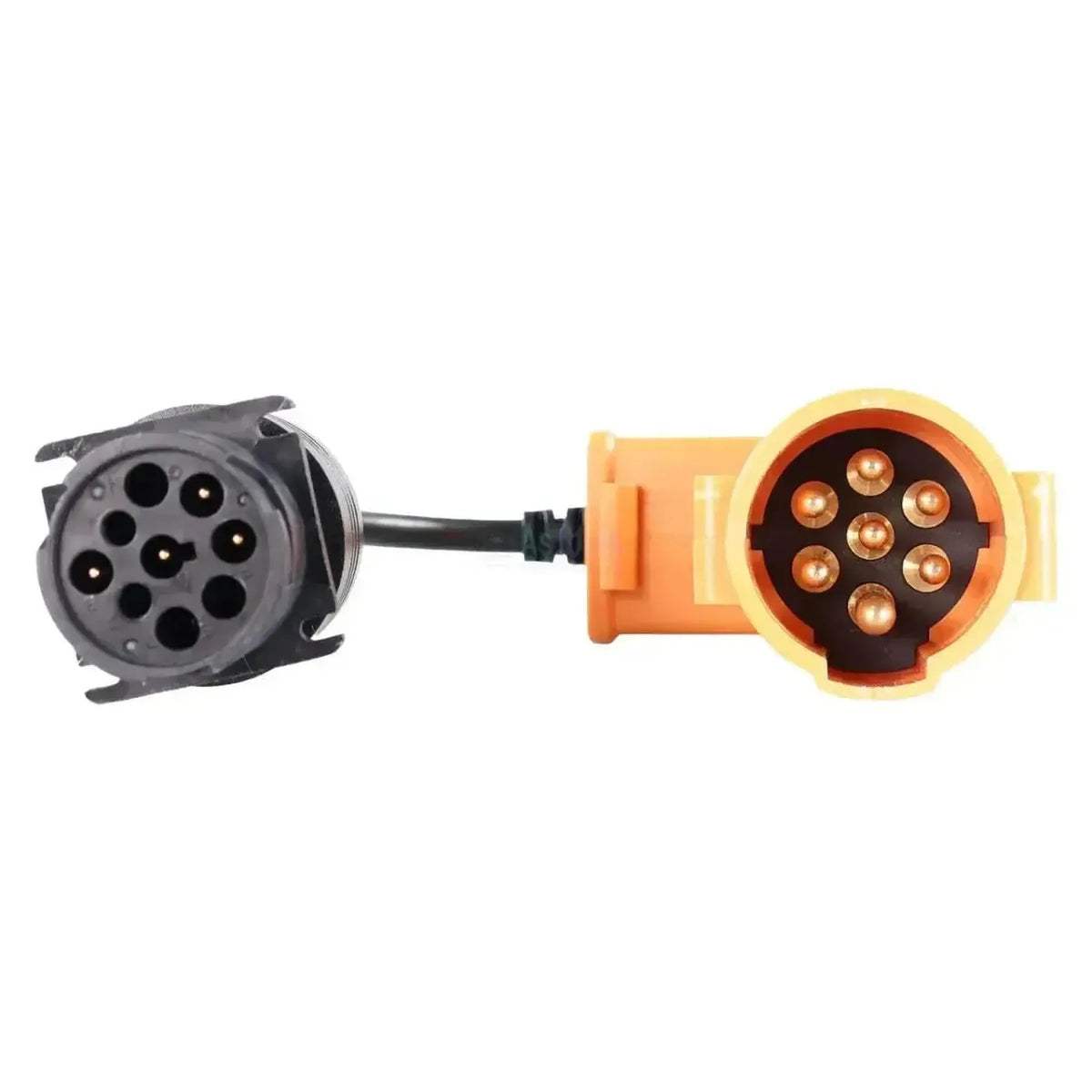 Jaltest (JDC112A) | 7+7-nastainen (PLC) J2497 - 9-nastainen Deutsch-sovitin | Perävaunu