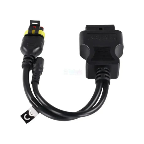 Jaltest (JDC121A9) | Carrier 3-pin OBD - 16-pin OBD2 -sovitinkaapeli | Koeliraili