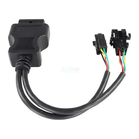 Jaltest (JDC304A) | Wabco (ATC/MTS) 4+4-pinni OBD - 16-pinni OBD2 -sovitinkaapeli | Linja-auto