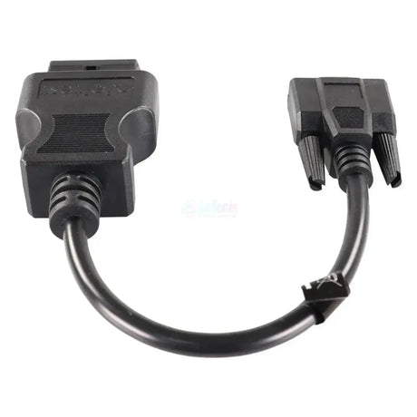 Jaltest (JDC311A) | Solaris 9-pin Sub-D – 16-pin OBD2 -sovitinkaapeli | Linja-auto