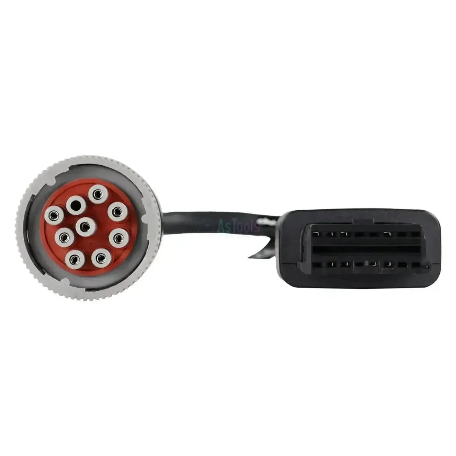 Jaltest (JDC505A) | CAT/Perkins 9-nastainen OBD - 16-nastainen OBD2 -adapteri | Polttomoottori
