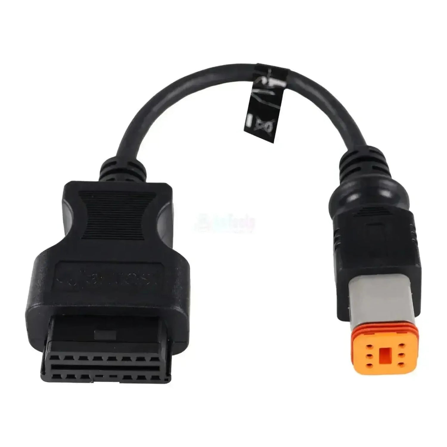 Jaltest (JDC527A) | Volvo Penta 6-nastainen OBD - 16-nastainen OBD2 -sovitinkaapeli | Polttomoottori