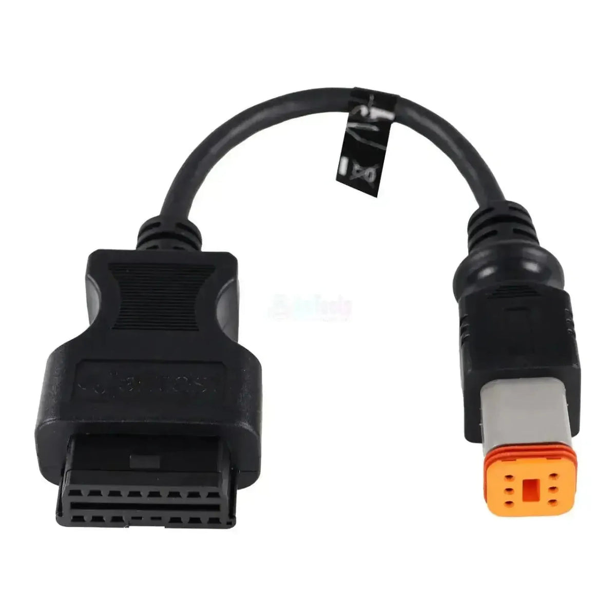Jaltest (JDC527A) | Volvo Penta 6-nastainen OBD - 16-nastainen OBD2 -sovitinkaapeli | Polttomoottori