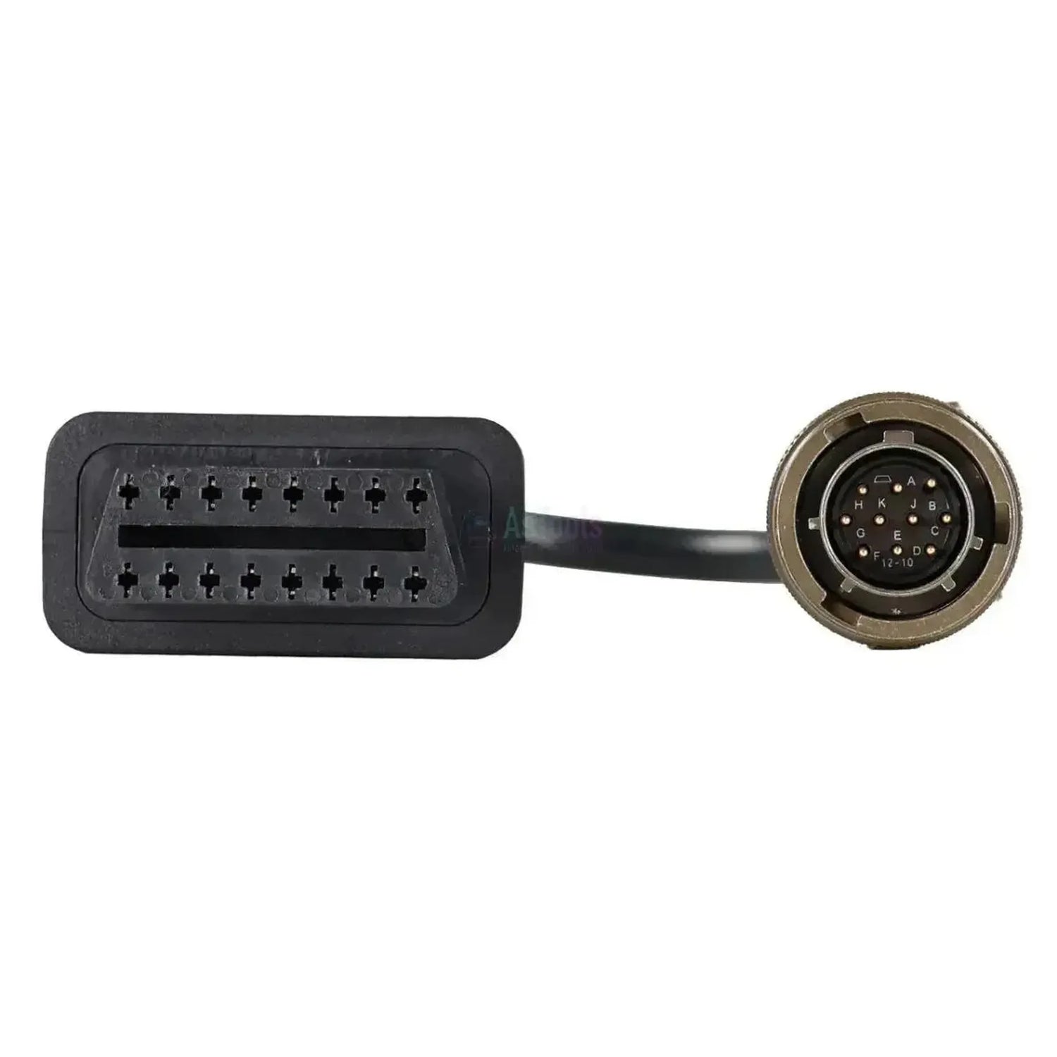 Jaltest (JDC537A) | MTU 10-nastainen OBD - 16-nastainen OBD2 sovitinkaapeli | Polttomoottori
