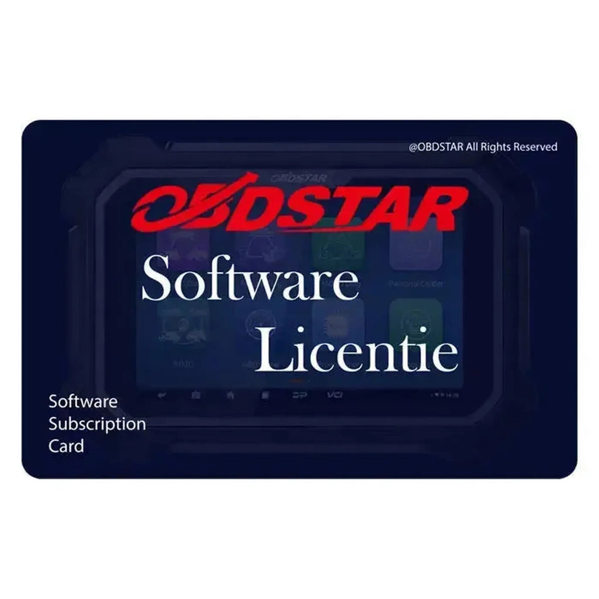 OBDSTAR ECU Master software-licentie