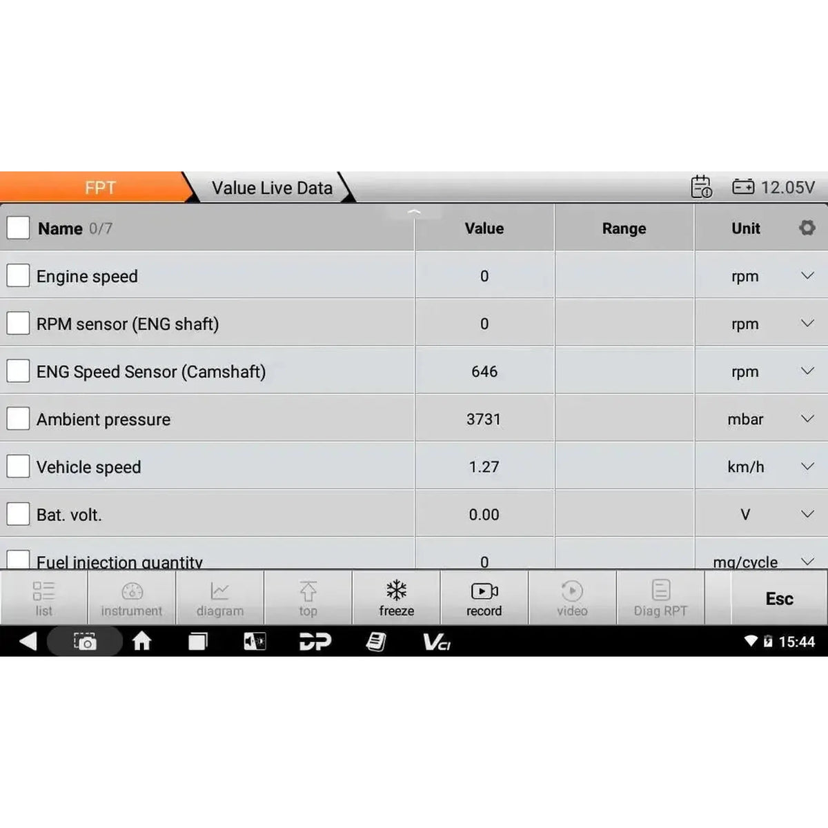 OBDSTAR IScan Pro FPT (Marine) | Diagnostiikkaväline | Sisävesialus
