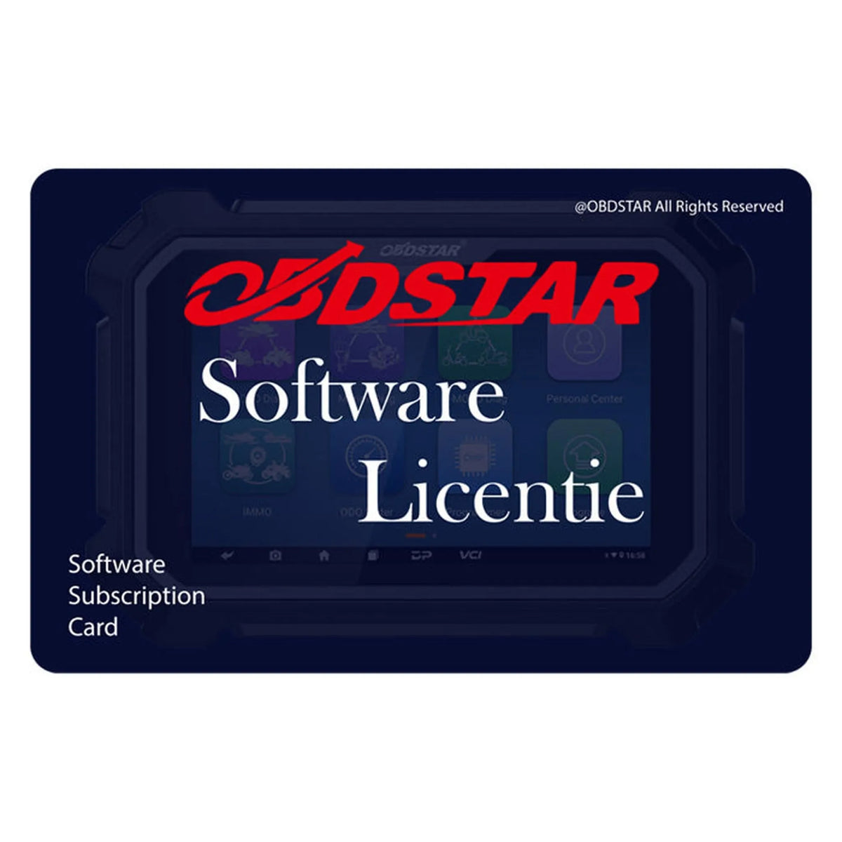 OBDSTAR KeyMaster G3 | Ilmatyyny Reset | Ohjelmistolisenssit