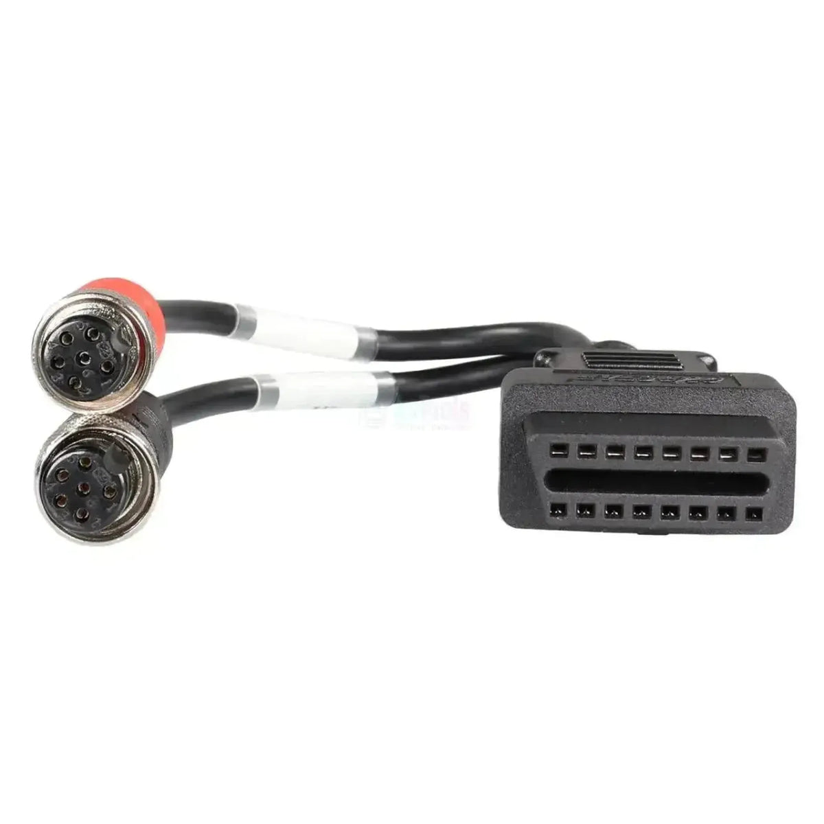 OBDSTAR (M028) | PGO 6+6-pin OBD – 16-pin OBD2 -adapteri­kaapeli | Moottori­pyörä