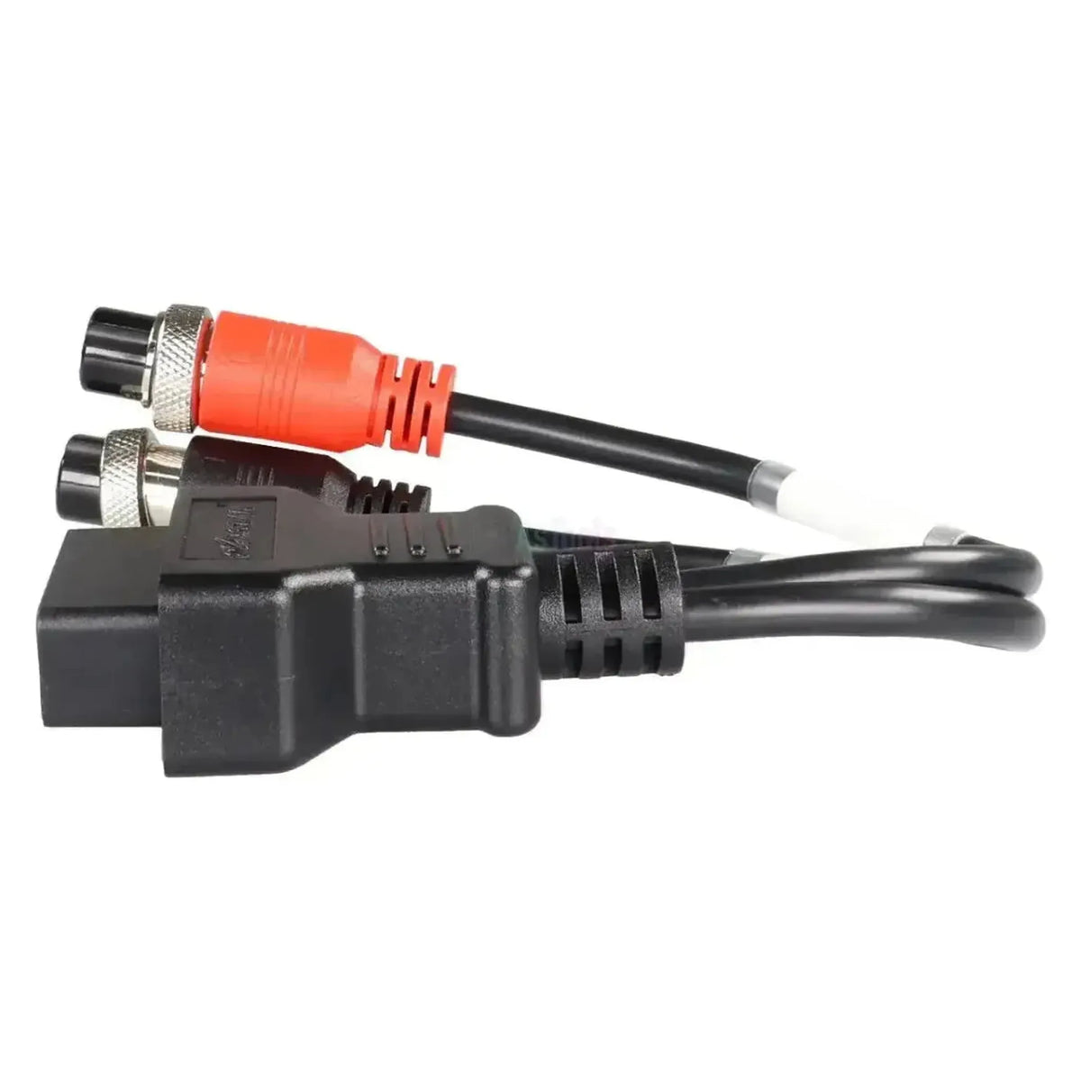 OBDSTAR (M028) | PGO 6+6-pin OBD – 16-pin OBD2 -adapteri­kaapeli | Moottori­pyörä