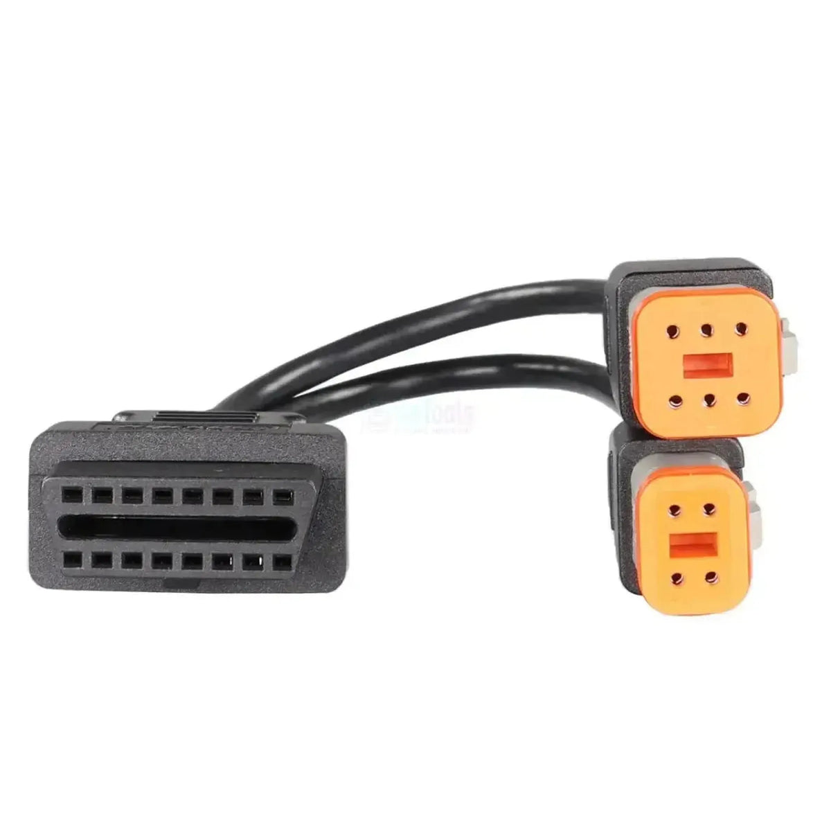 OBDSTAR (M034) | Harley Davidson 4+6-pin OBD – 16-pin OBD2 -sovitinkaapeli | Moottoripyörä