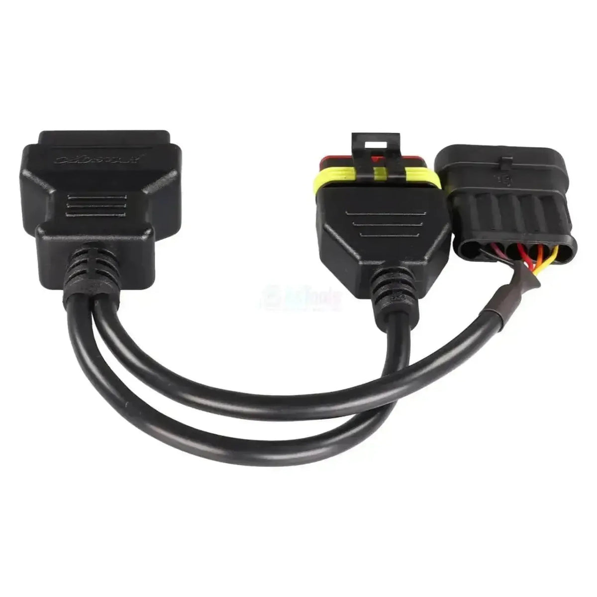 OBDSTAR (M047) | Vespa/Moto Guzzi 5+5-pins OBD – 16-pins OBD2 -sovitinkaapeli | Moottoripyörä