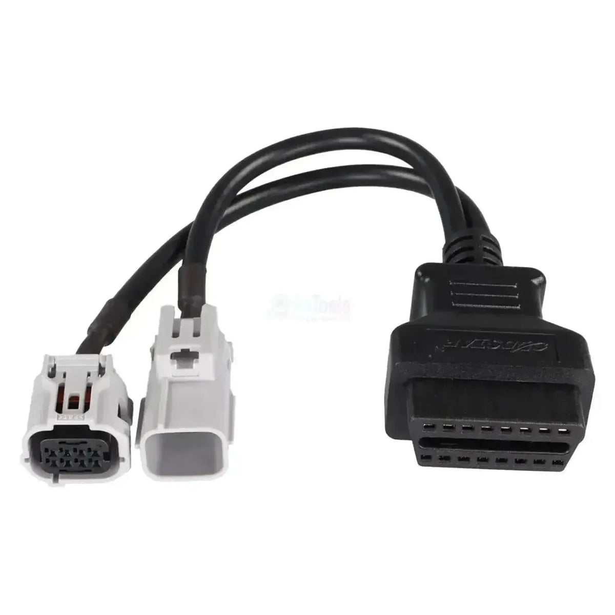 OBDSTAR (M048) | Aprilia 8+8-pins OBD – 16-pins OBD2 Verloopkabel | Motorfiets