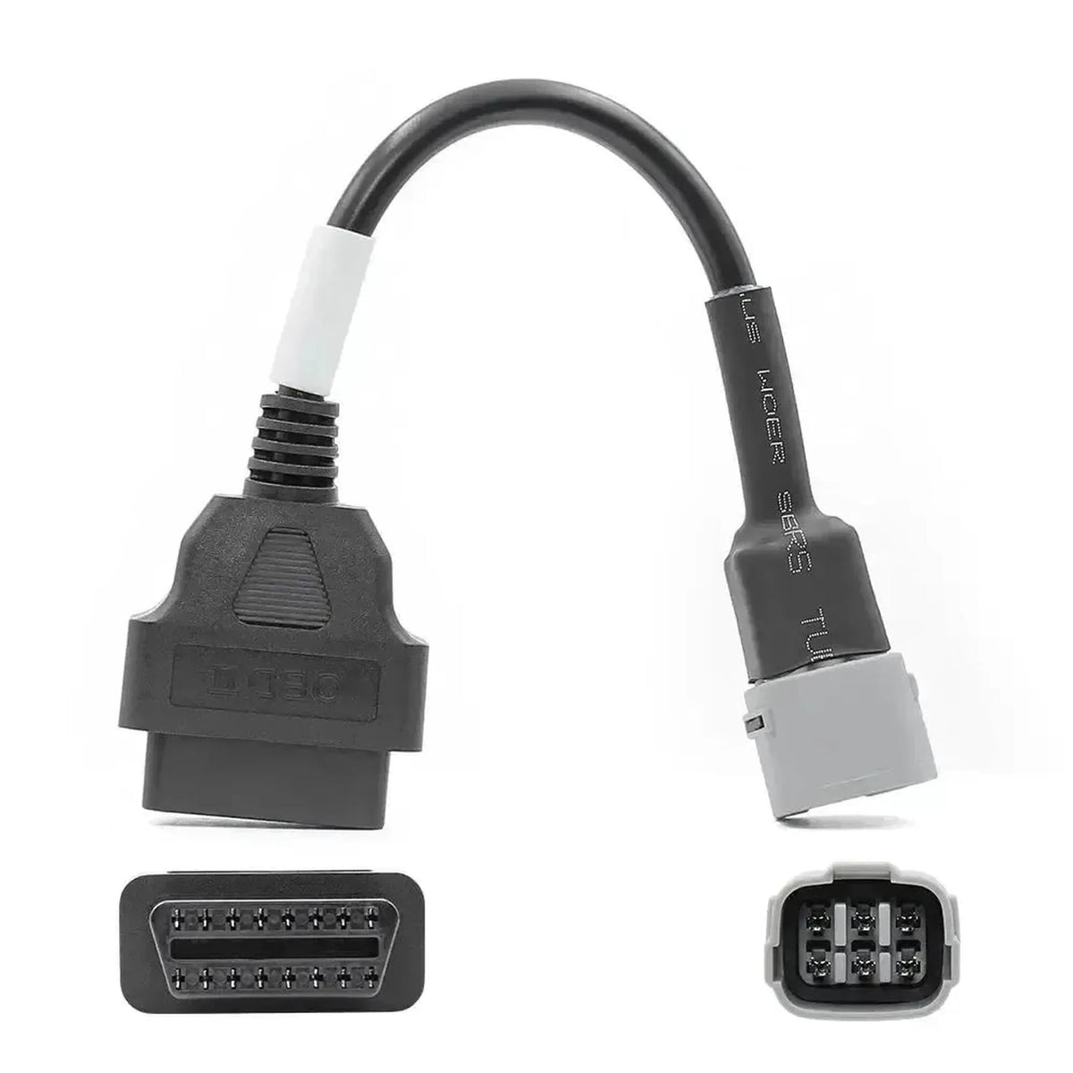 Suzuki 6-nastainen OBD – 16-nastainen OBD2 -sovitinkaapeli | Moottoripyörä