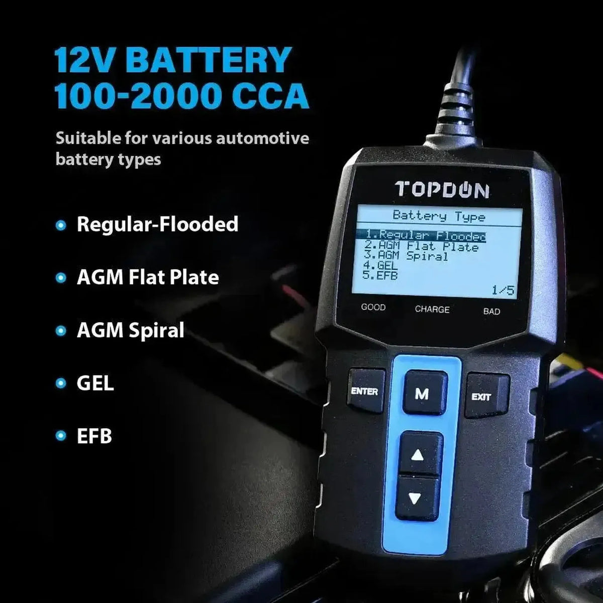 Topdon BT100 | Akuista