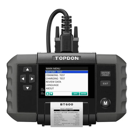 Topdon BT600 | Akkunsyöttötesteri
