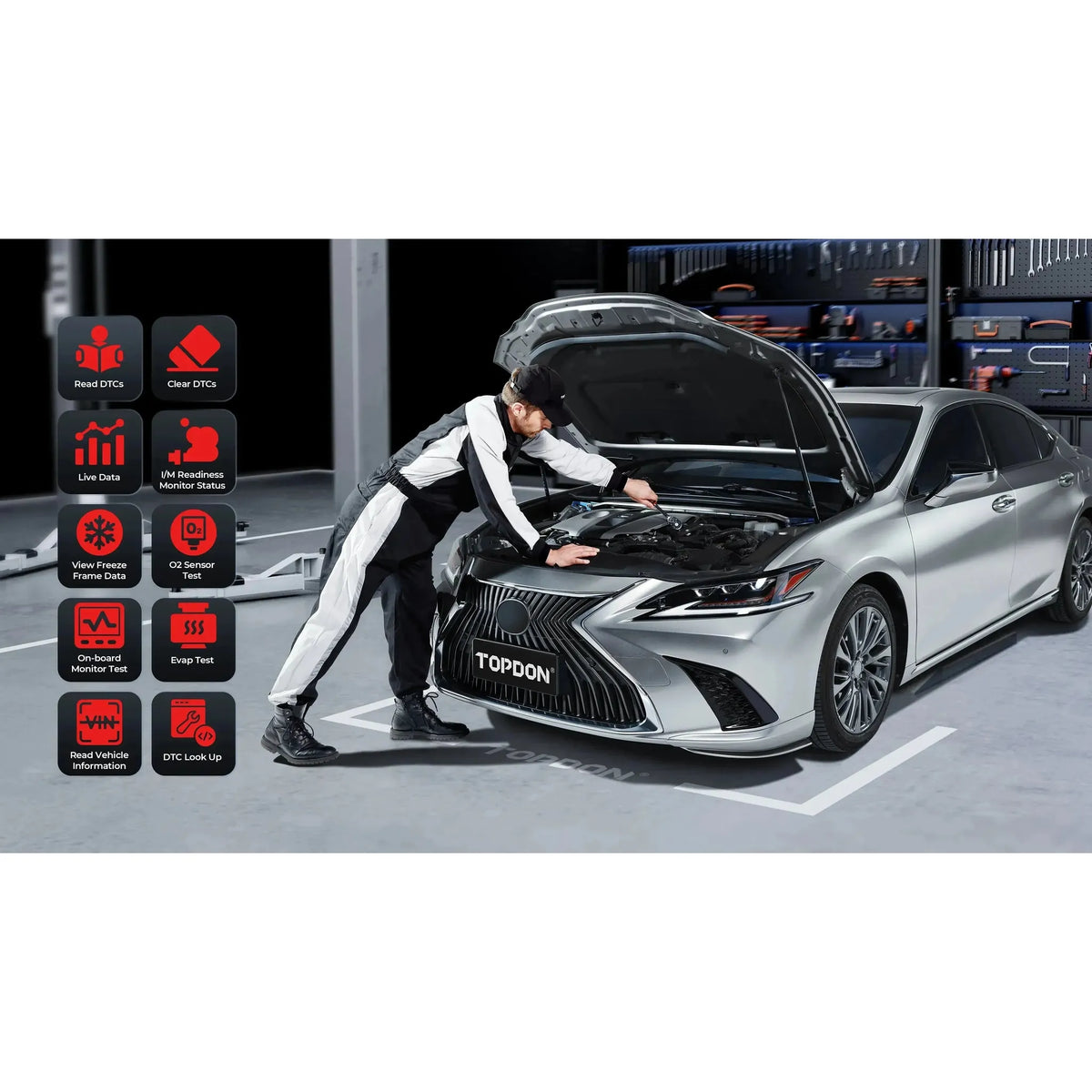 Topdon TopScan Pro | Diagnostiikkalaite | Auto