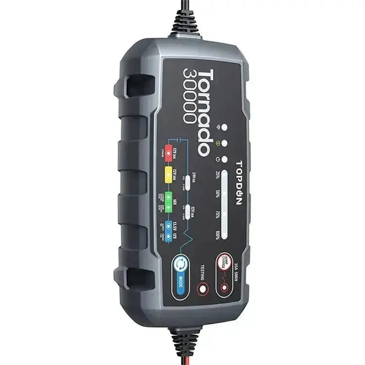 Topdon Tornado T30000 | Akkulaturi