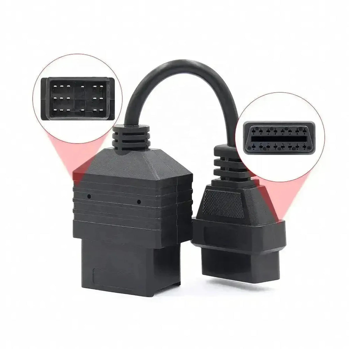Toyota 17-nastainen OBD1 – 16-nastainen OBD2 diagnostiikkakabeli | Henkilöauto