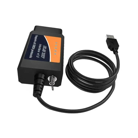 Yleiskäyttöinen ELM327 (FT232RL) (HS/MS-CAN Switch) | USB-liitäntäkaapeli